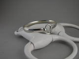 Half Snaffle Bit Bangle Medium by Chele Clarkin