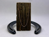 Fine Oval Belcher Chain | 9ct Gold | Chele Clarkin Jewellery