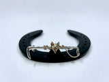 Whip with Fox Head Stockpin from Chele Clarkin Jewellery