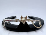 Whip with Fox Head Stockpin from Chele Clarkin Jewellery