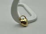 9ct Yellow Gold Heart Padlock Clasp | Preloved from Chele Clarkin Jewellery