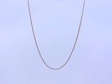 Fine Oval Belcher Chain | 9ct Gold | Chele Clarkin Jewellery