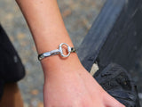 Half Snaffle Bit Bangle Medium by Chele Clarkin