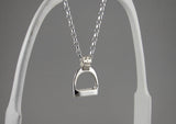 Medium Stirrup Pendant from Chele Clarkin Jewellery
