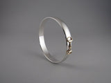 Half Round Bangle Large from Chele Clarkin Jewellery