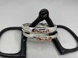 Half Round Bangle Large from Chele Clarkin Jewellery