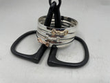 Half Round Bangle Large from Chele Clarkin Jewellery