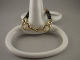 Horsehair Snaffle Bracelet from Chele Clarkin Jewellery