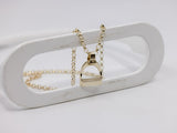 MEDIUM Stirrup Pendant from Chele Clarkin Jewellery