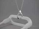 Medium Stirrup with Diamonds from Chele Clarkin Jewellery
