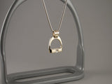 Medium Stirrup with Diamonds from Chele Clarkin Jewellery