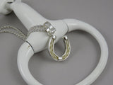 Horsehair Shoe Pendant available from Chele Clarkin Jewellery