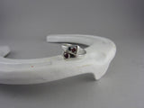 Double Horseshoe Nail Ring with Stones from Chele Clarkin Jewellery