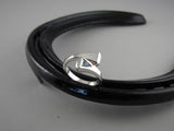 Double Horseshoe Nail Ring with Stones from Chele Clarkin Jewellery