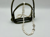 Freshwater Pearls with Small Snaffle Detail