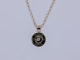 12 Gauge Pendant with Diamond from Chele Clarkin Jewellery