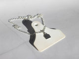 Small Cow Ear Tag Pendant from Chele Clarkin Jewellery