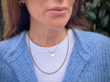 Mini Disc Pendant | 9ct Yellow Gold