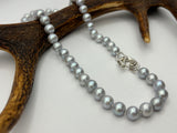 Grey Freshwater Pearls | Baroque | 9.0mm