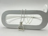 Medium Stirrup Pendant from Chele Clarkin Jewellery