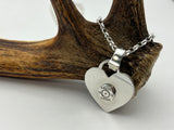 Heart Tag Pendant with 12 Gauge Bullet End | End of Line