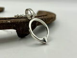Horseshoe Nail Eternity Pendant