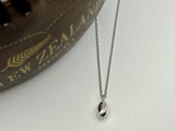 Small Rugby Ball Pendant