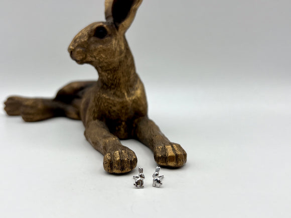 Happy Hare Stud Earrings