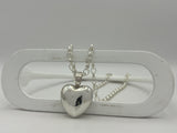 Puffed Heart Pendant