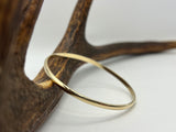 Classic Plain Bangle | 9ct Yellow Gold | 3.55mm wide