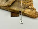 Floating Heart Pendant and Chain Set