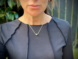 Mini Ball Pendant with Fine Wheatsheaf Chain | End of Line