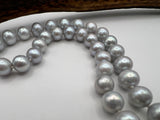 Grey Freshwater Pearls | Baroque | 9.0mm
