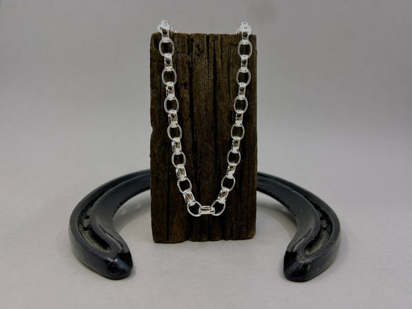 Jumbo Oval Belcher Chain | Sterling Silver