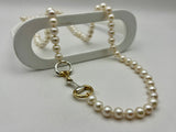 Freshwater Pearls with Two Tone Snaffle