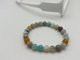 Polished Gemstone Bead Bracelet | by Lynaire Kibblewhite