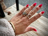 Large Half Snaffle Ring | Sterling Silver | Preloved