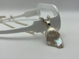 Baroque Freshwater Pearl Pendant | Mermaid Tail | End of Line