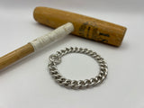 Single Curb Bracelet with Bolt Clasp | Preloved