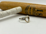 Large Half Snaffle Ring | Two Tone | Preloved