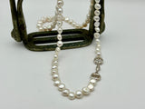 Freshwater Pearls with Small Snaffle Detail