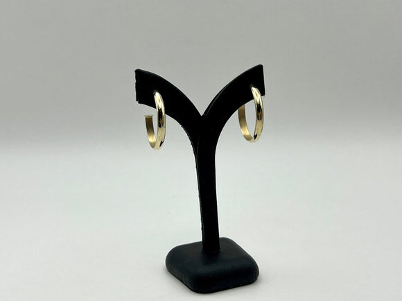 9ct Yellow Gold Hoop Earrings from Chele Clarkin Jewellery