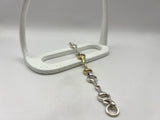 Snaffle Bit Bracelet | Small | Two-Tone Metal