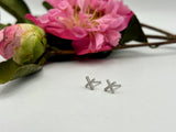 Kiss Stud Earrings | Cubic Zirconia
