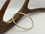 Classic Plain Bangle | 9ct Yellow Gold | 3.55mm wide