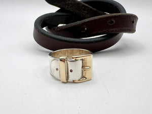 Large Buckle Ring from Chele Clarkin Jewellery