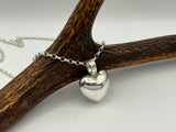 Sample Puff Heart Pendant | End of Line
