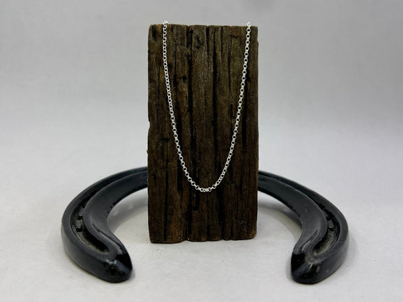 Fine Round Belcher Chain | Sterling Silver from Chele Clarkin Jewellery