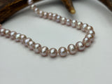 Pink Freshwater Pearls | Semi Round | 7.0mm