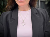 Horseshoe Nail Eternity Pendant